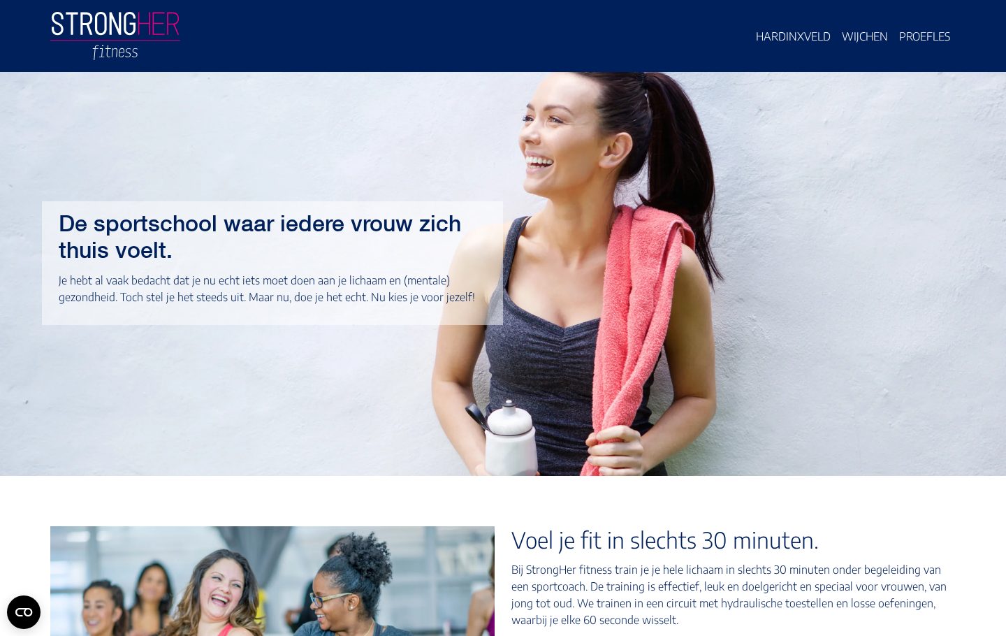 Case StrongHer Fitness door SKEELUP